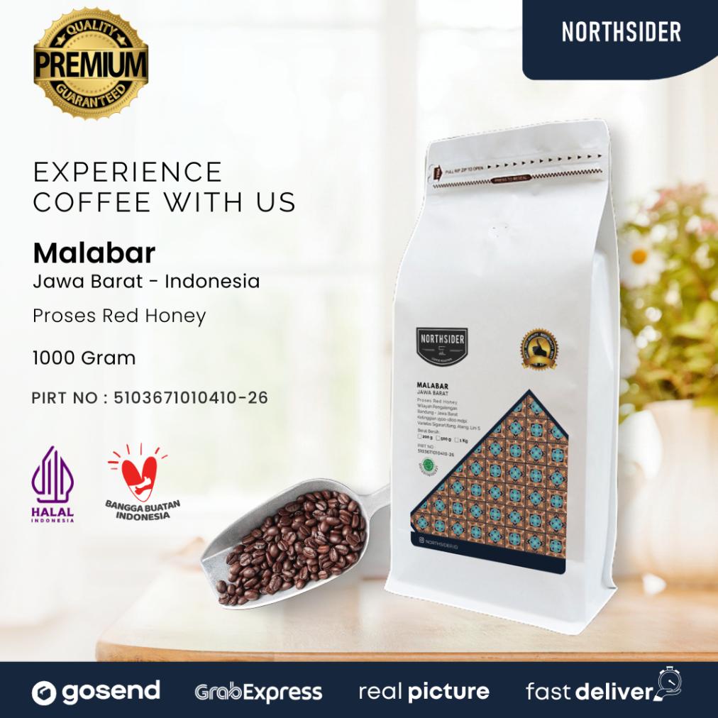 

Northsider Kopi Arabika Java Malabar Red Honey coffee 1Kg