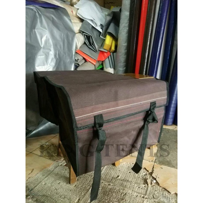 Tas Motor (Saddle Bag) Bahan Kanvas Tebal