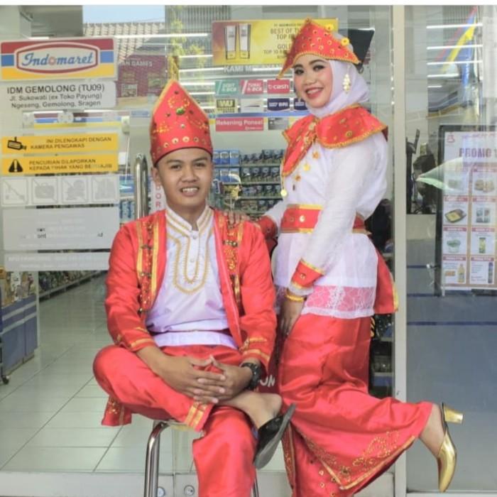 Baju Adat Maluku Dewasa / Baju Adat Ambon Dewasa