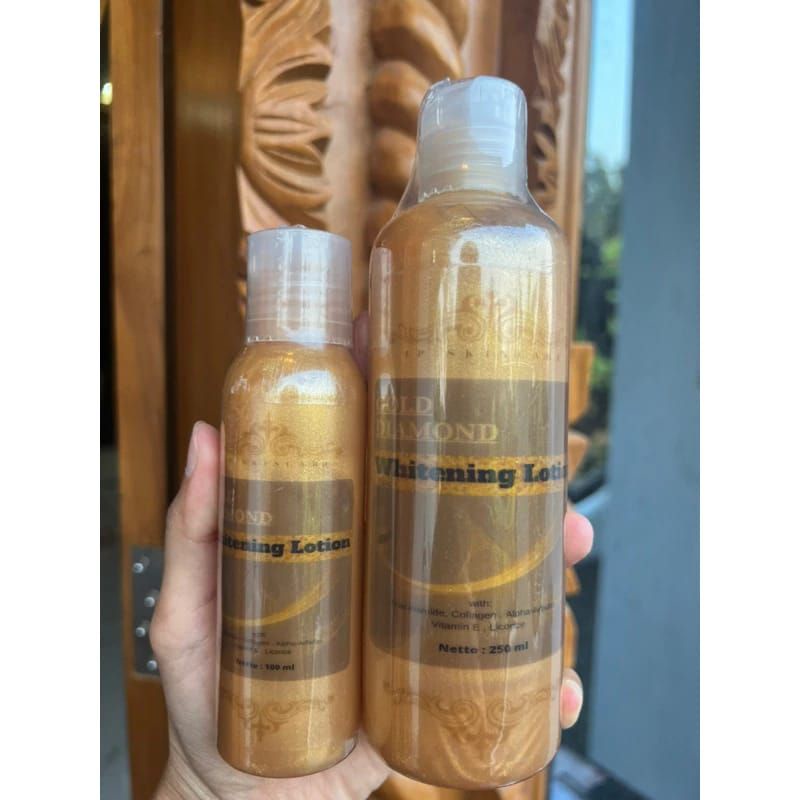 (250ml) LOTION GOLD DIAMOND FULL WHITENING//HB PEMUTIH GOLD