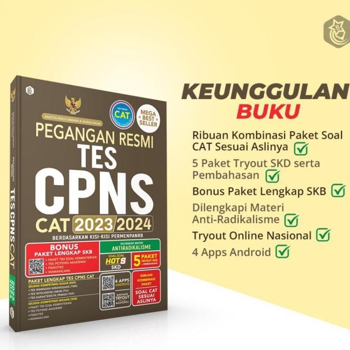 Buku Pegangan Resmi Tes CPNS 2023/2024 - Raditya Panji Umbara -