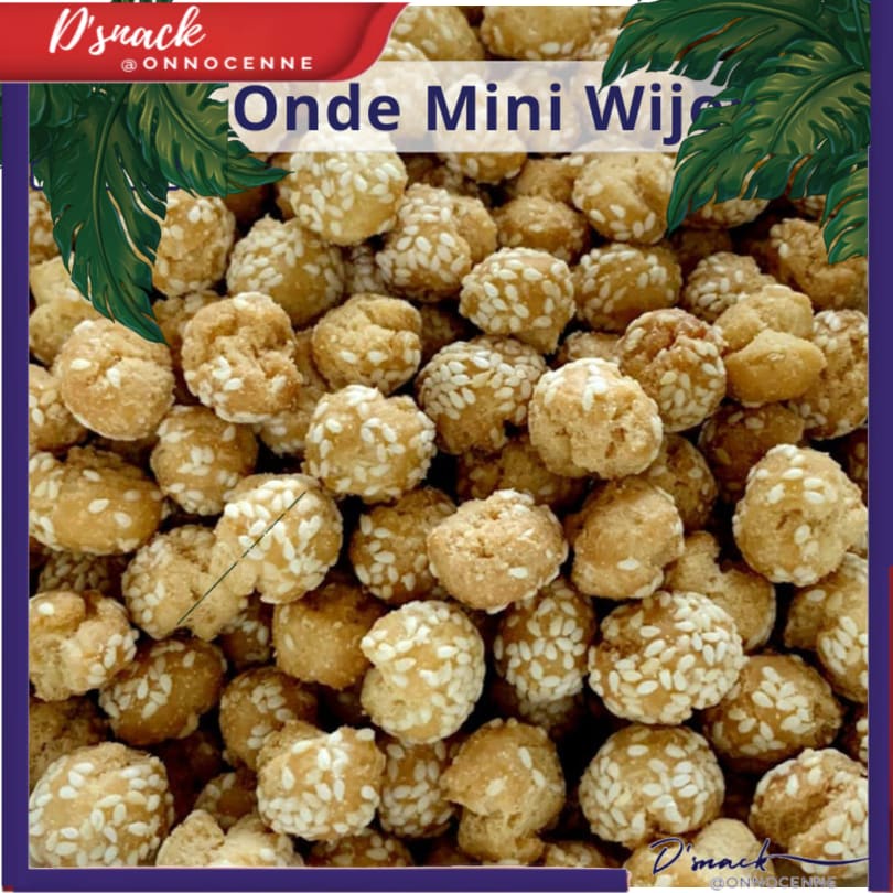 

Gorga Kue Onde Mini Manis Wijen / Ciput Onde Ketawa YKF0E