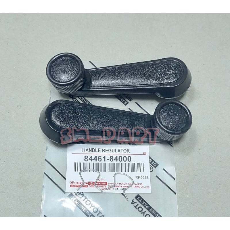 1 SET (2 PCS) PUTARAN KACA FUTURA / CARRY / KIJANG UNIVERSAL HANDLE REGULATOR MOBIL HANDLE PUTARAN M