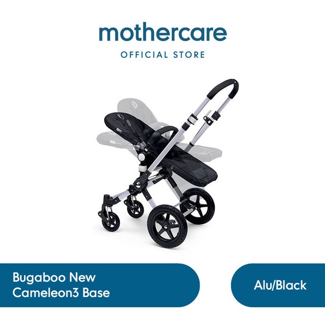 Bugaboo New Cameleon3 Base Aluminium/Black - Rangka Stroller