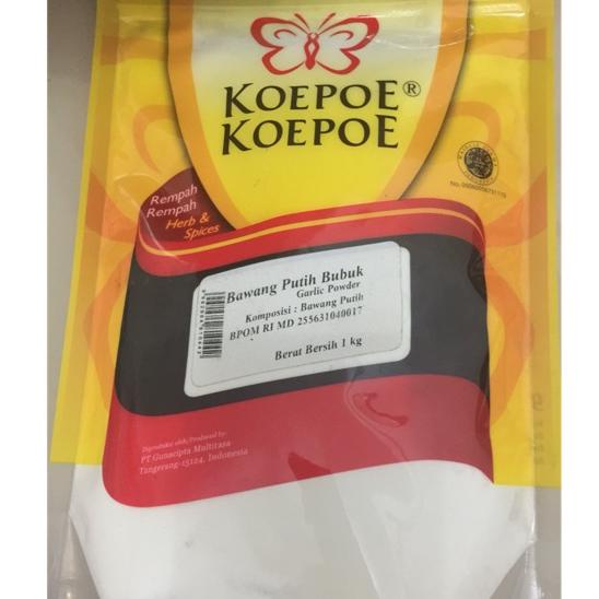 

Bawang Putih Bubuk Garlic Powder Koepoe Koepoe 1 Kg
