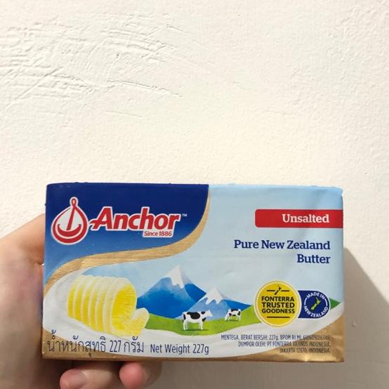 

227 Gr Uned Butter Anchor 227 Gram / Pats / Butter