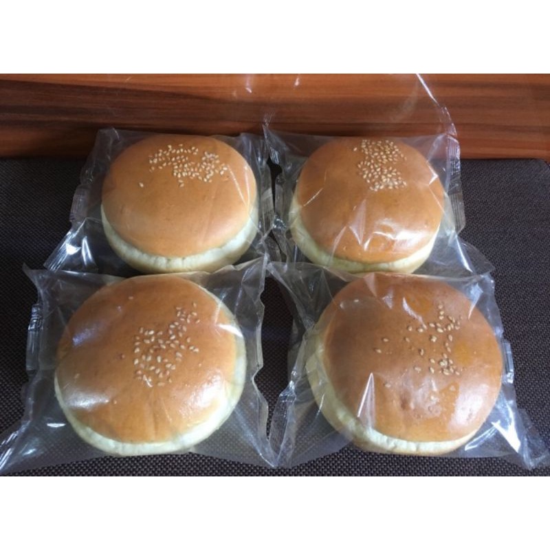 

Roti bun burger jumbo 12 cm isi 10 pcs