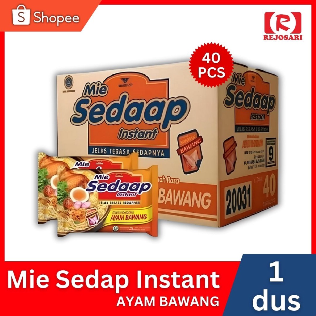 

Mie Instan Sedaap Dus Rasa Ayam Bawang