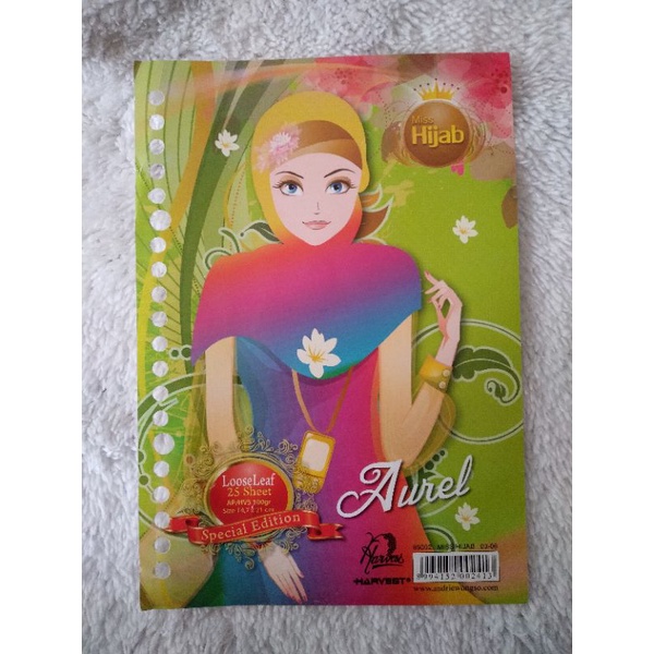 isi binder harvest langka A5 loose leaf satuan