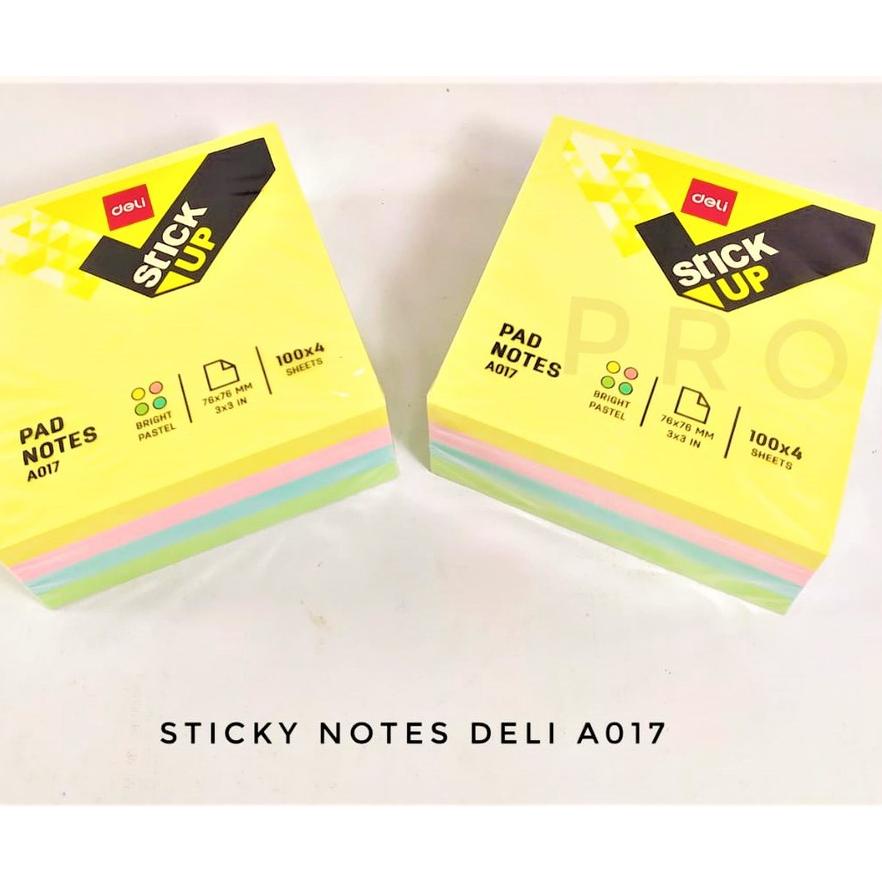 

Stiy Notes Memopad Pastel Memo Tumpuk Sti Notes Tumpuk 76X76 Isi 400 Lembar