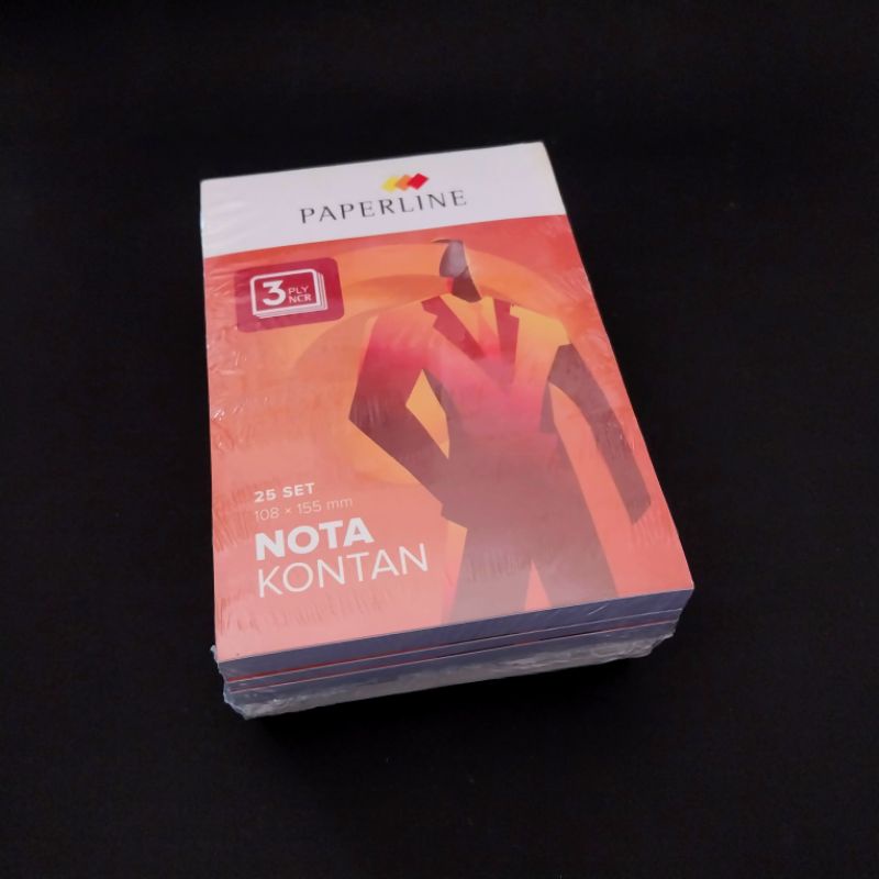 

(1 pack) Buku Nota Kontan 3 ply Paperline / Nota Kecil Rangkap 3 NCR