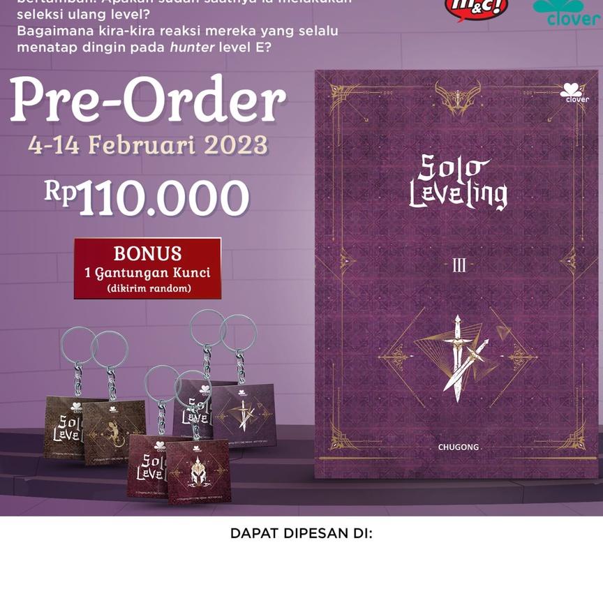 Novel Solo Leveling Iii + Bonus - Chugong