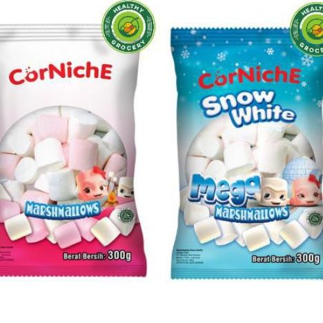 

Corniche Marshmallow Mega 300 Gr / Pink White / Snow White / Marshmallows / Marshmellow / Marshmellow / Permen Halal /