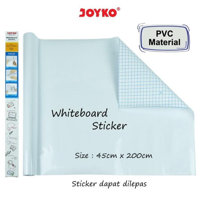 

Diskon !!! Januari Termurah Stiker Papan Tulis Putih Whiteboard Sticker Joyko Wbsk-150 - Siap Kirim