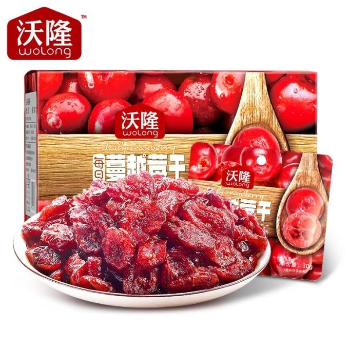 

Wolong Red berry Kering 360g/30gX12bgks siap saji
