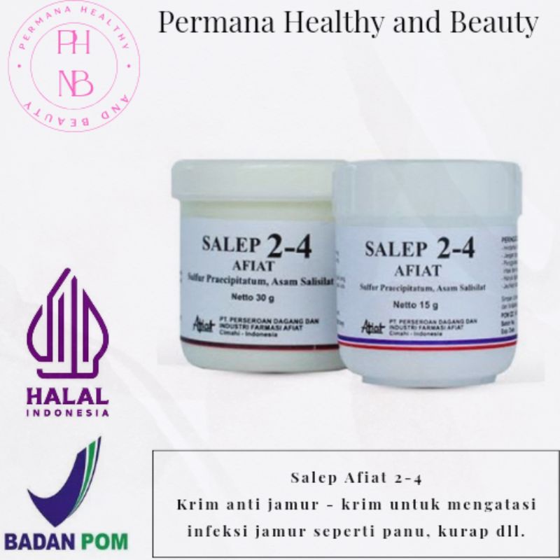 Salep 2-4 AFIAT - Salep 24 Afiat anti jamur kadas kudis kurap panu - Salep 24 Afiat Original