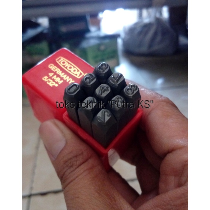 

Promo Alat Ketok Angka 4Mm Made In Germany