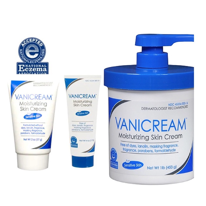 Vanicream Moisturizing Skin Cream for Sensitive Eczema Psoriasis Itchy