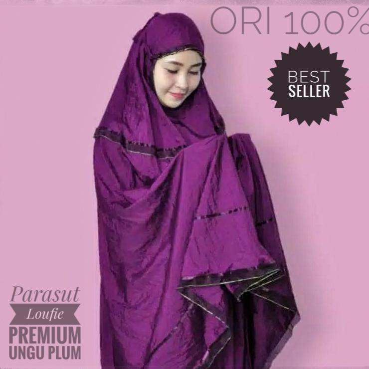 Mukena Parasut Loufie Jumbo Mukena Jumbo Mukena Mukena Parasut Adem