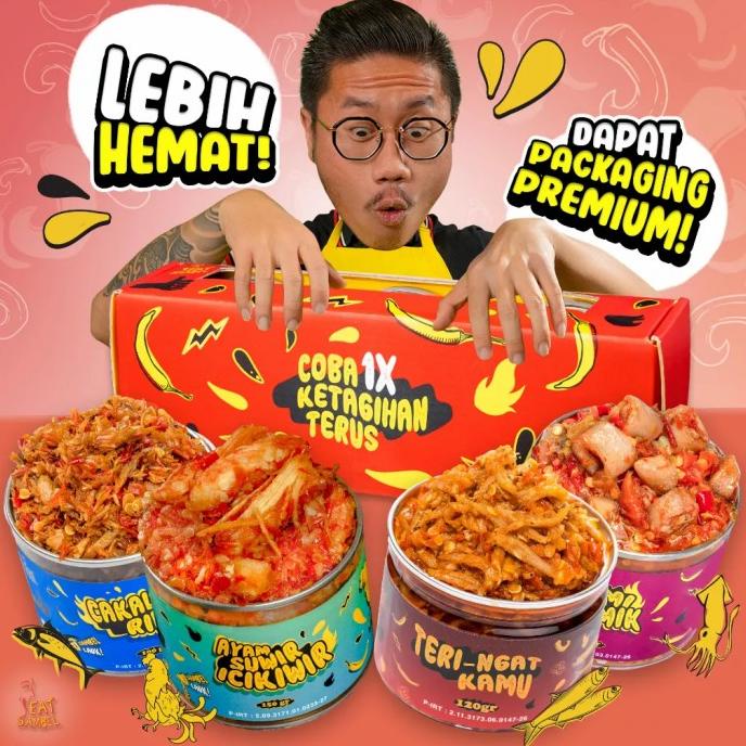 

Eat Sambal Isi 4 Paket Hemat Kerjasama Mas Yangun