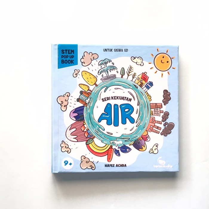 

Murah!! buku anak STEM pop up seri kekuatan AIR impian studio