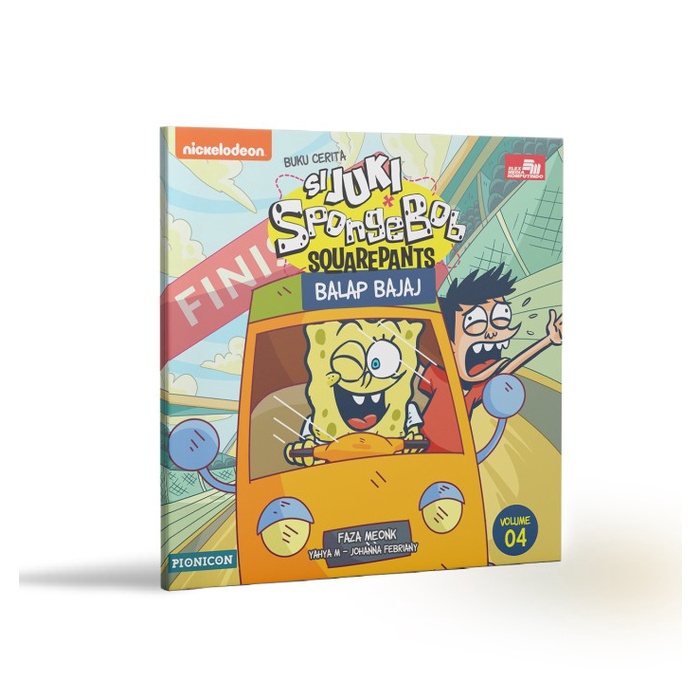 

New!! Buku Cerita Si Juki X Spongeb Squarepants: Balap Bajaj