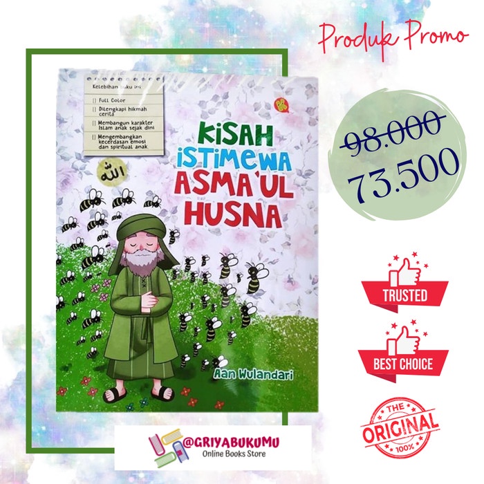 

New!! BUKU ANAK KISAH ISTIMEWA ASMAUL AL KAUTSAR KIDS
