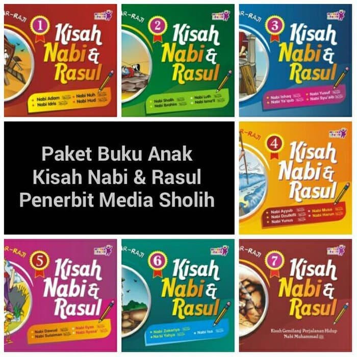 

Baru!! Buku Anak Paket Kisah Nabi Rasul