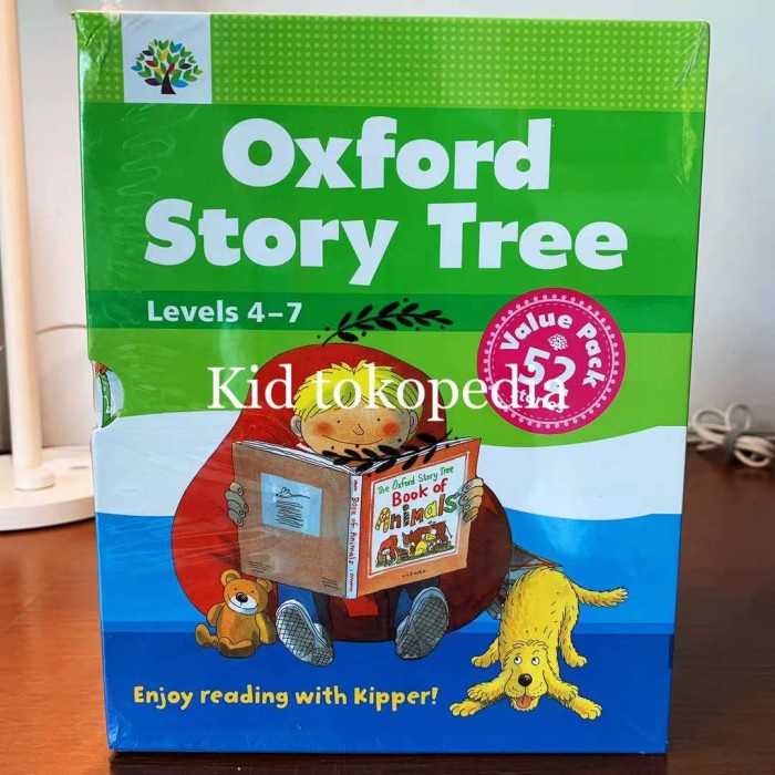 

Harga!! 52 stories oxford story tree levels 4-7 buku Inggris buku anak