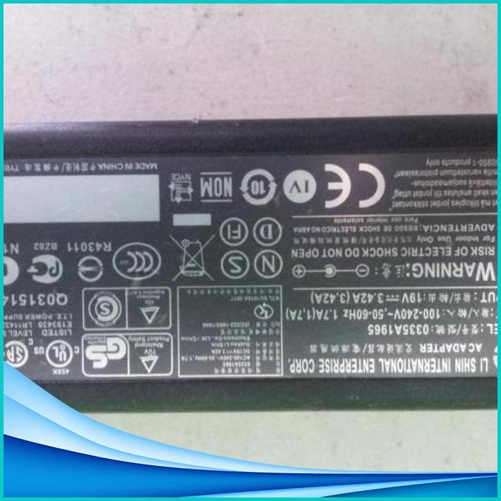 adaptor laptop axioo, zyrex 19v-3,42a, original, second, soket toshiba [tsg]