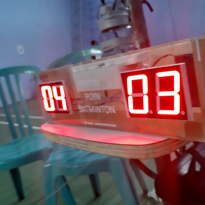 Fines Papan Score / Papan Poin Batminton Digital