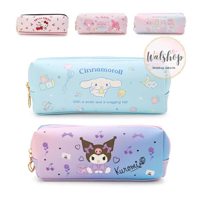 

Tempat Pensil Premium Sanrio Melody Moroll Kuromi Twin Stars - Tp002