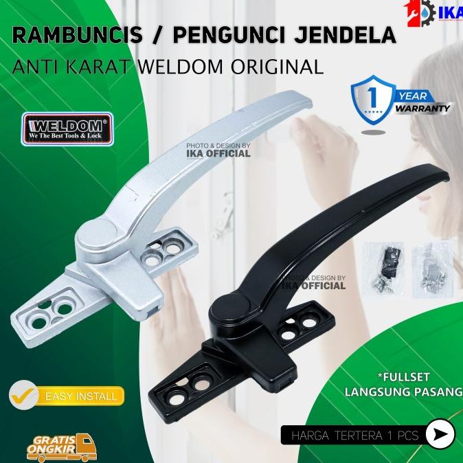 Rambuncis Handle Jendela - Jendela Aluminium Rambucis / Kunci Jendela