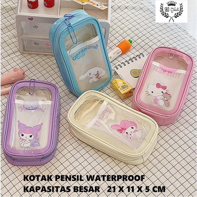 

Tempat Pensil Kotak Pensil Kapasitas Besar Karakter Sanrio Waterproof