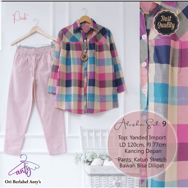 [SYAR'I TILL JANNAH] ALESHA SET 9 BY ANTY