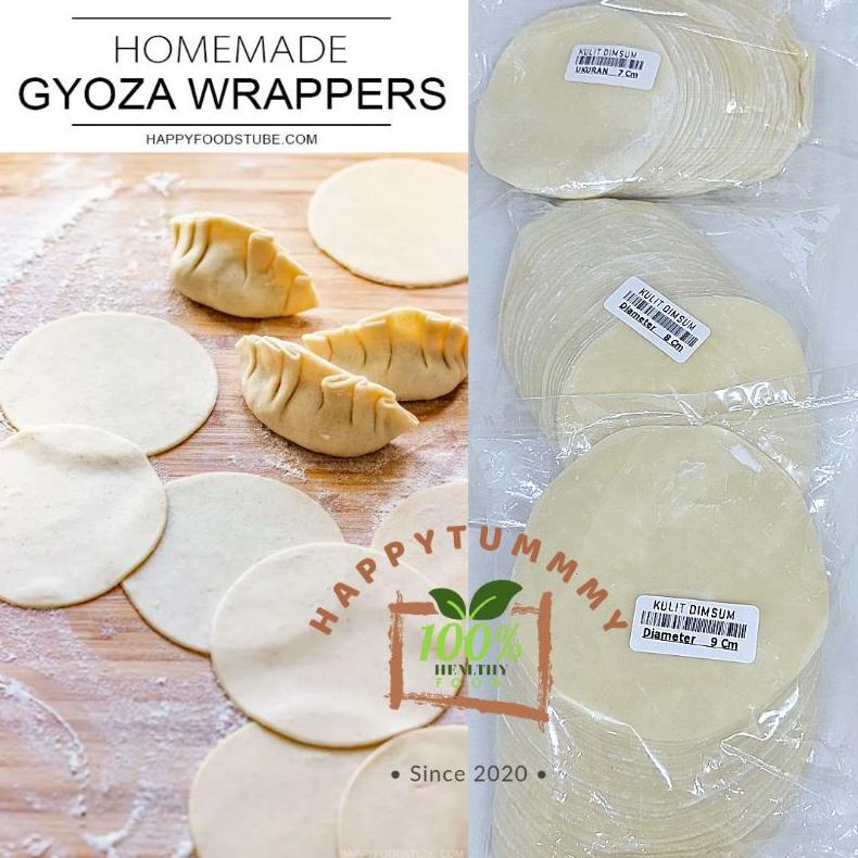 

Ready HPT - Kulit Gyoza / Dimsum / Siomay / Swekiau/Kulit Pangsit Tipis Bulat Murah Halal