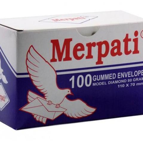 

[ Ball ] Amplop Putih Kecil / White Envelope - Merpati 110X70 Mm