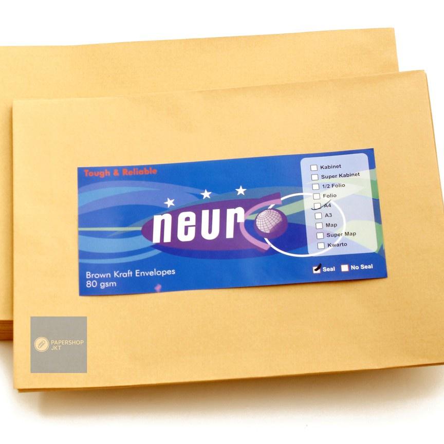 

Neuro - Amplop Coklat A4 Seal ( 30 X 22 Cm ) - Pa