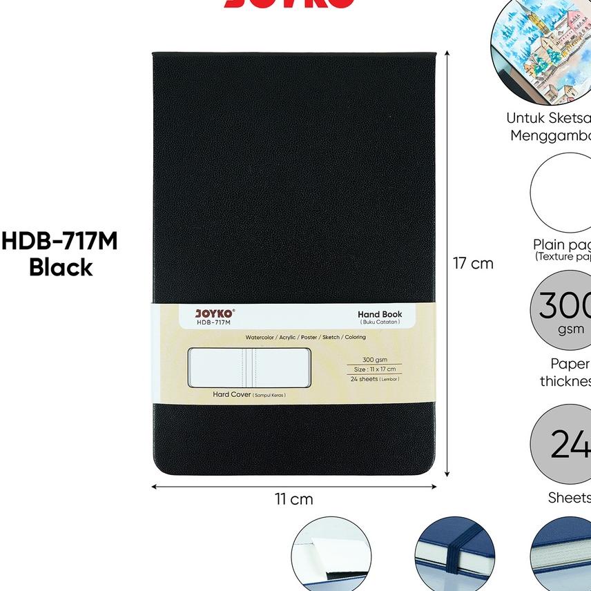 

Buku Catatan Sketsa Hand Book Joyko Hdb-717S~717M 300 Gsm