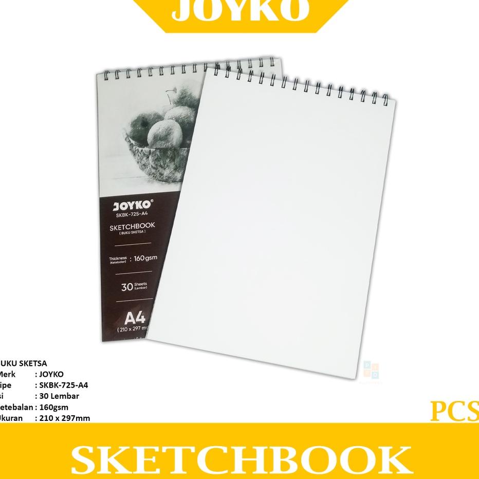 

Joyko - Buku Gambar Sketsa Sketch Book Skbk-725-A4 - Pcs