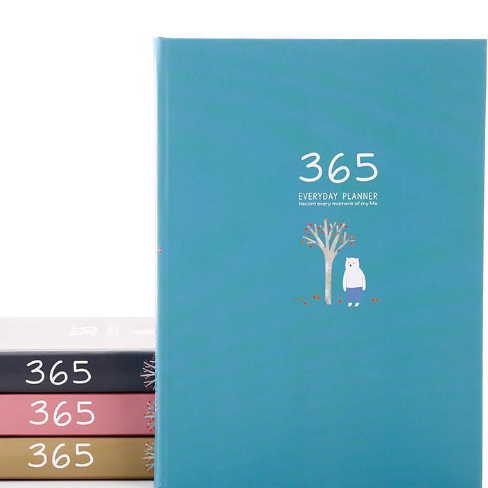 

Buku 365 Hari Planner Notebook Book Days Plan Everyday Journal Agenda Jurnal Sekolah Kantor Rapat