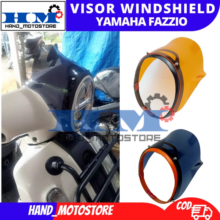 [Cod] Visor Windshield Fazzio / Cover Windshield Fazzio /Topi Headlamp