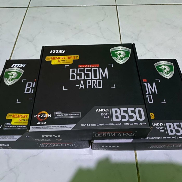 Mobo MSI B550M-A Pro(amd a4, AMD Promontory B550 DDR4 USB 3,2 SATA3)