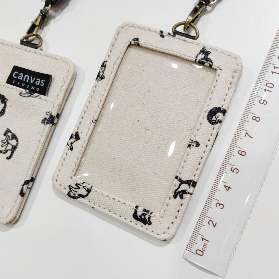 

Id Lanyard Cats Natural Canvas Living