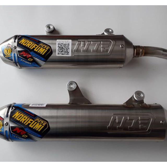 Silencer Knalpot Yz250X Yz 250 X Nfu Nr Stainless