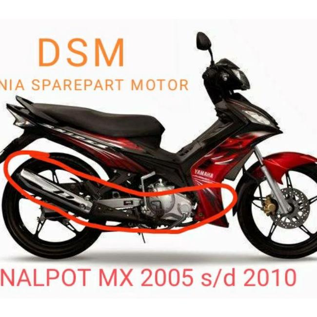 Knalpot Jupiter Mx Lama Standard / Knalpot Yamaha Jupiter Mx Old / Knalpot Mx Old