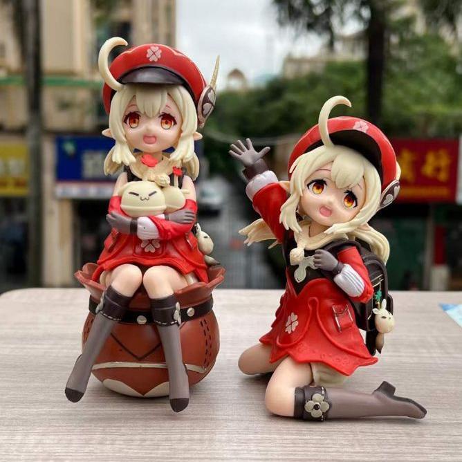Promo Akhir Tahun Hu Tao Qiqi Keqing Xiao Zhongli Genshin Impact Action Figure Murah