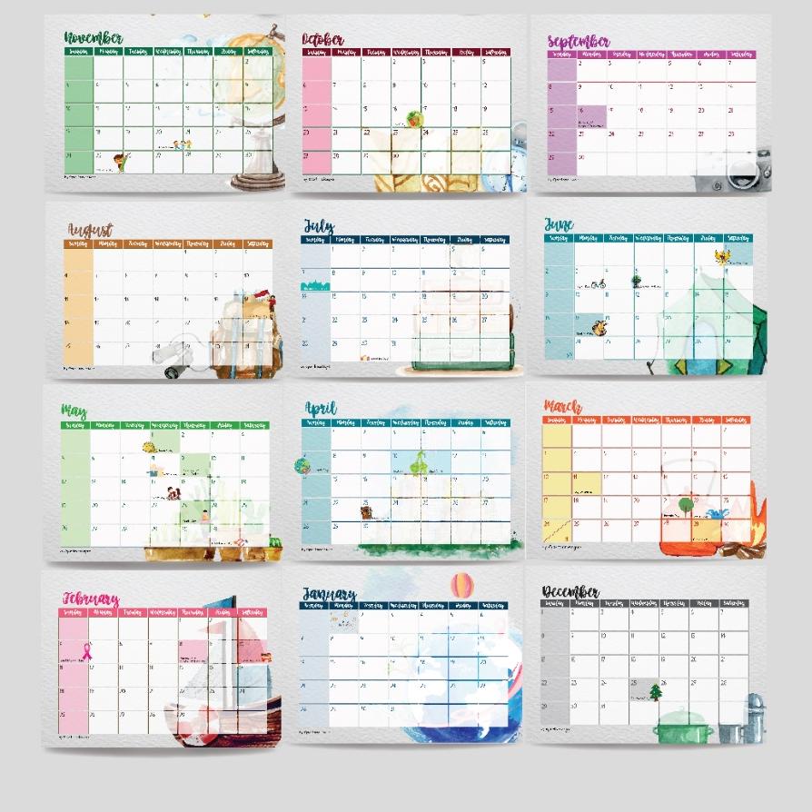 

Naiara - Kalender 2024 Planner Diary Calendar