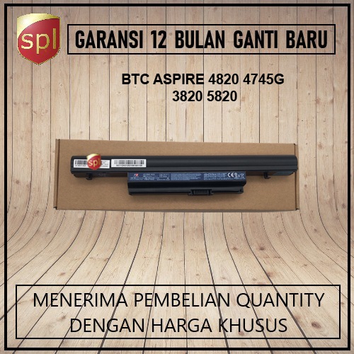 Baterai Acer 4820T 4745 5745 5820T 3820T AS10B75