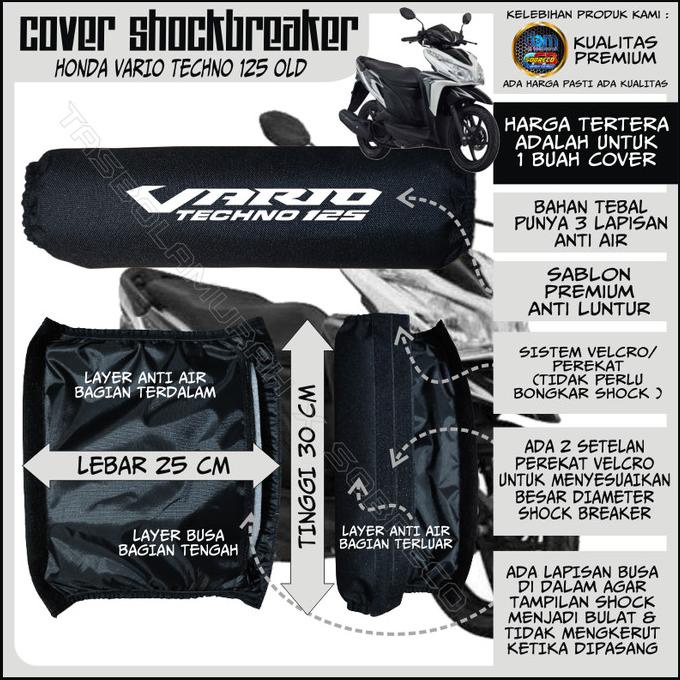 READY SARUNG PELINDUNG COVER SOKBREKER SHOCK BREAKER BELAKANG MOTO VARIO 125 MURAH